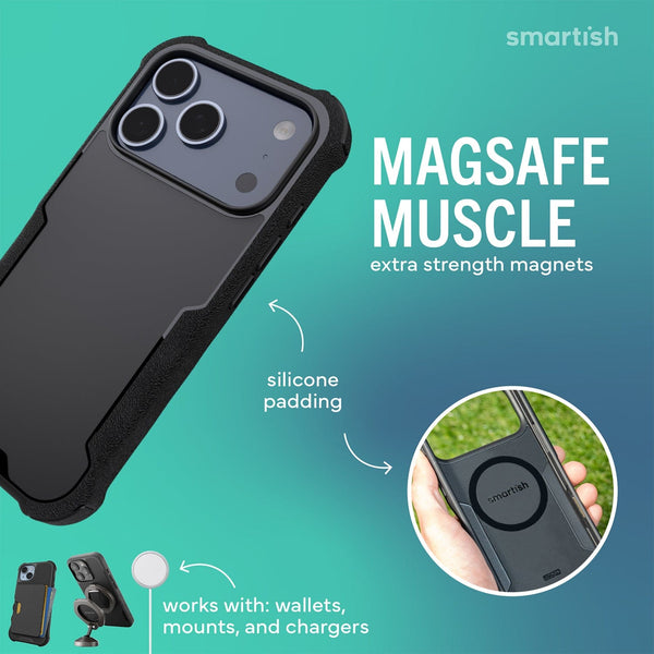 iPhone 17 Pro Case with MagSafe | Gripzilla's Ultra-Grippy Armor