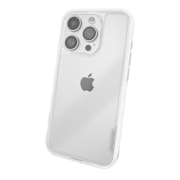 Smartish iPhone 15 Plus Slim Case - Gripmunk - [Lightweight + Protective]  Thin Grip Cover with Drop Protection - Clearly Clear