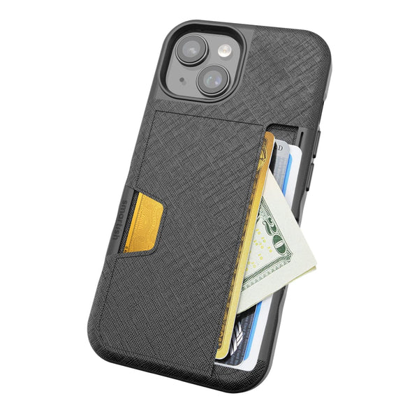 Smartish iPhone 11 Wallet Case - Wallet Slayer Vol. 1 (Slim + Protective) Credit Card Holder - Black Tie Affair