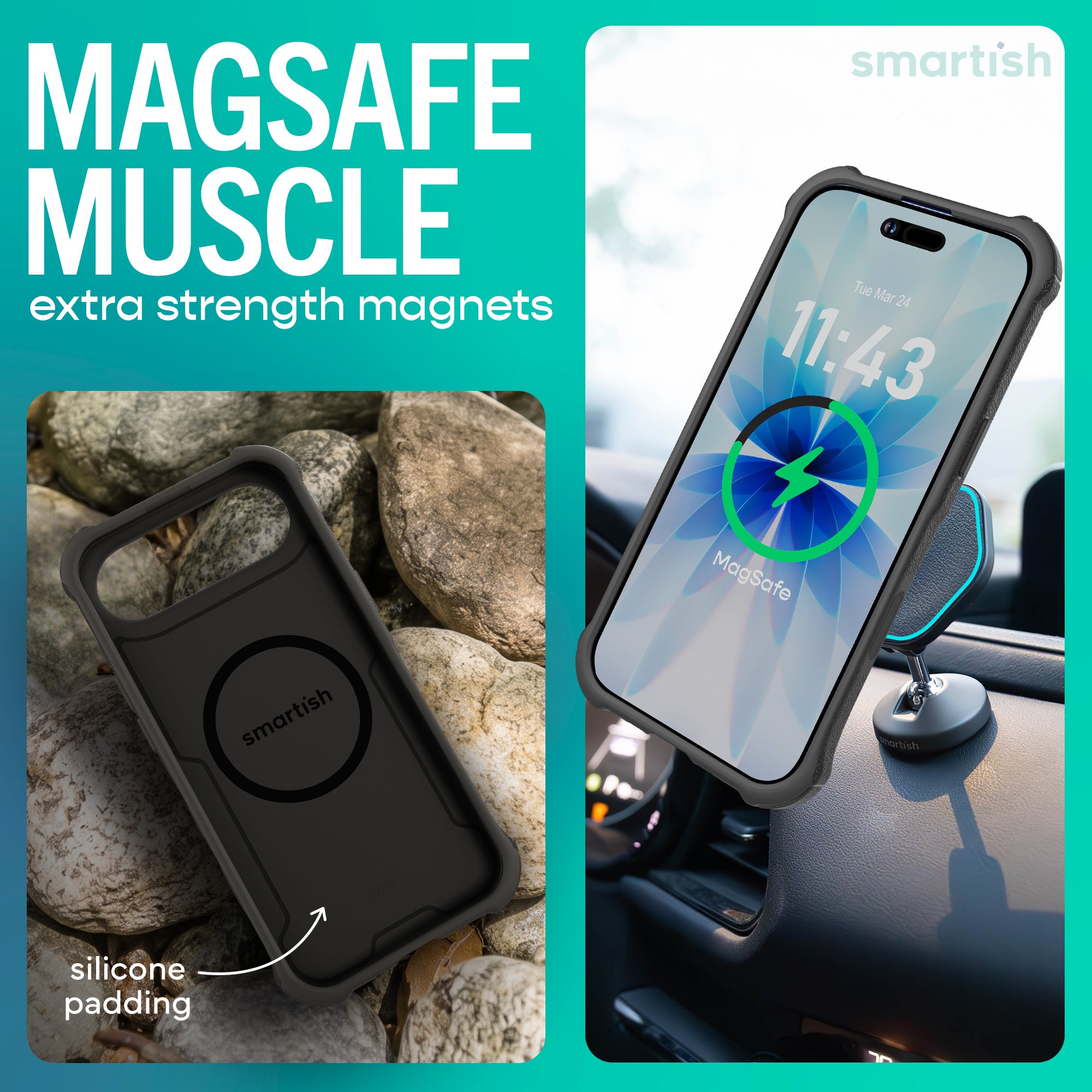 Gripzilla iPhone 17 Air Case with MagSafe | Ultra-Grippy, Tough