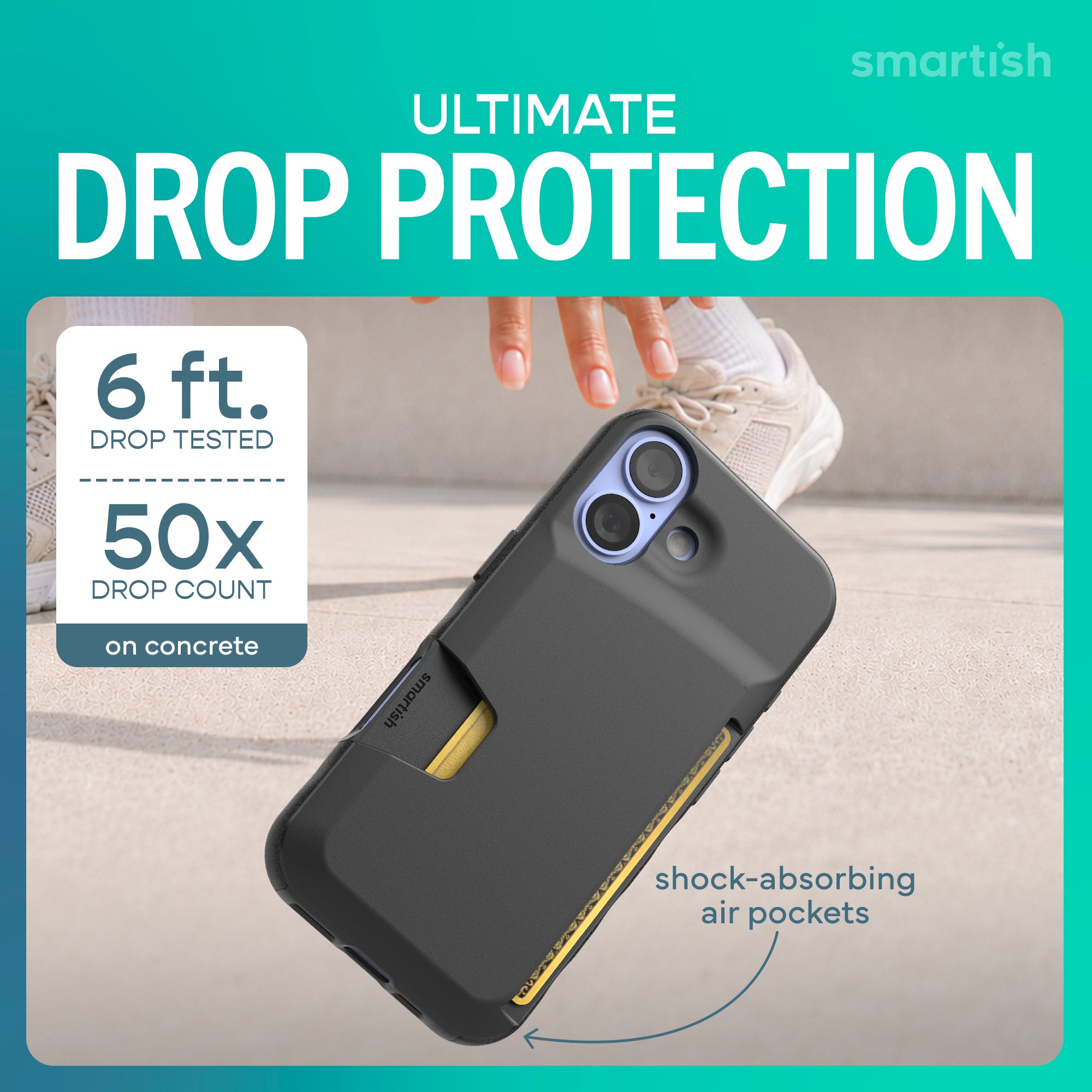 iPhone 17 Case with Card Holder | Wallet Slayer Vol. 1 by Smartish