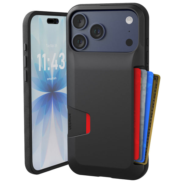 iPhone 17 Pro Max Case with Wallet | Clever, Slim Protection tagged "Wallet Case" Smartish iPhone 17 Pro Max Case with Wallet | Clever, Slim Protection tagged "Wallet Case" Smartish