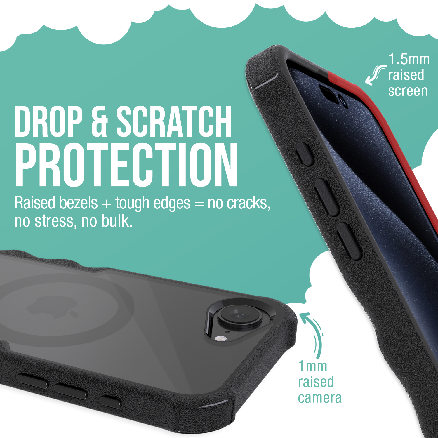 Gripzilla with MagSafe® Armor Case for iPhone 16e – Smartish