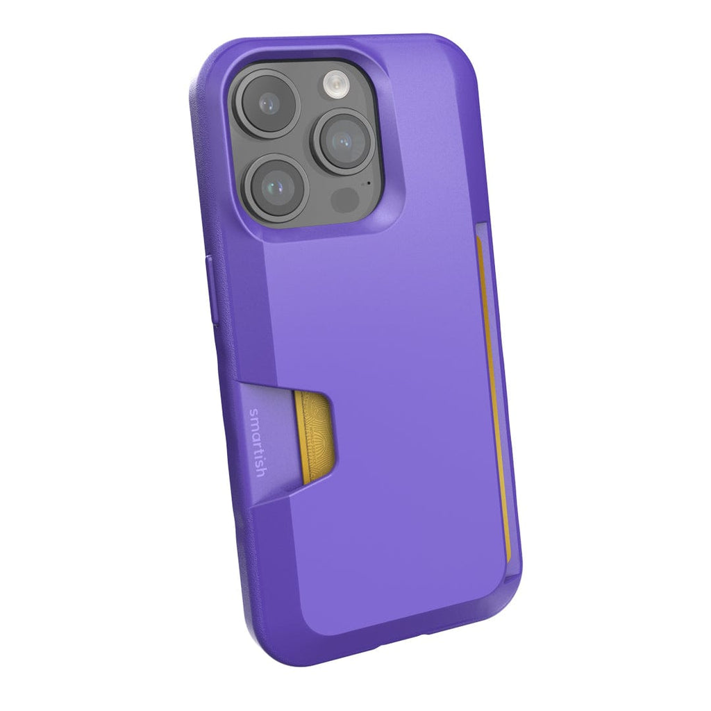 Smartish iPhone 15 Pro Wallet Case - Wallet Slayer Vol. 1 [Slim + Protective] Credit Card Holder