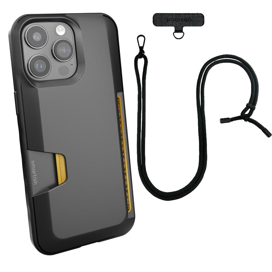 objects.io iPhone 15 Pro Max ウォレット zipwallet_BLK_front_a79e8882-