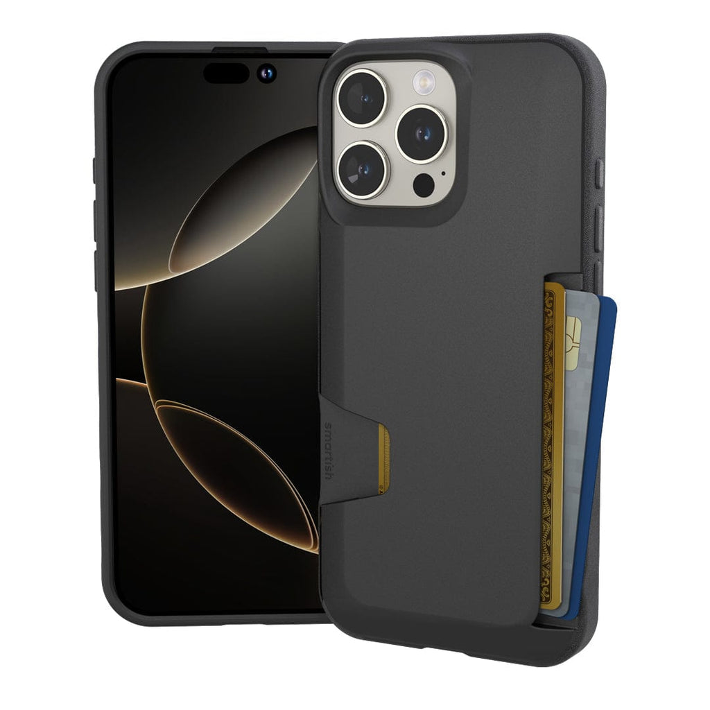 Smartish iPhone 16 Pro Max Wallet Case - Wallet Slayer Vol 1 - Card Holder