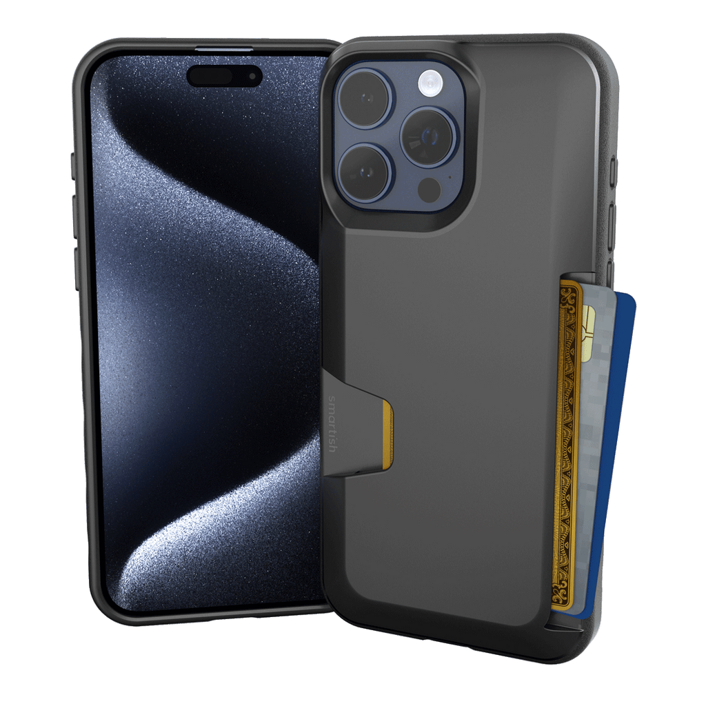 iPhone 15 Pro Max Wallet Case | Slim Card Holder & Grip by Smartish