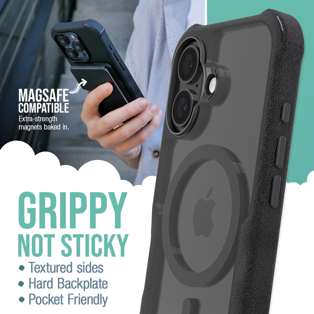 Gripzilla iPhone 16 Case with MagSafe Ultra-Grippy, Tough