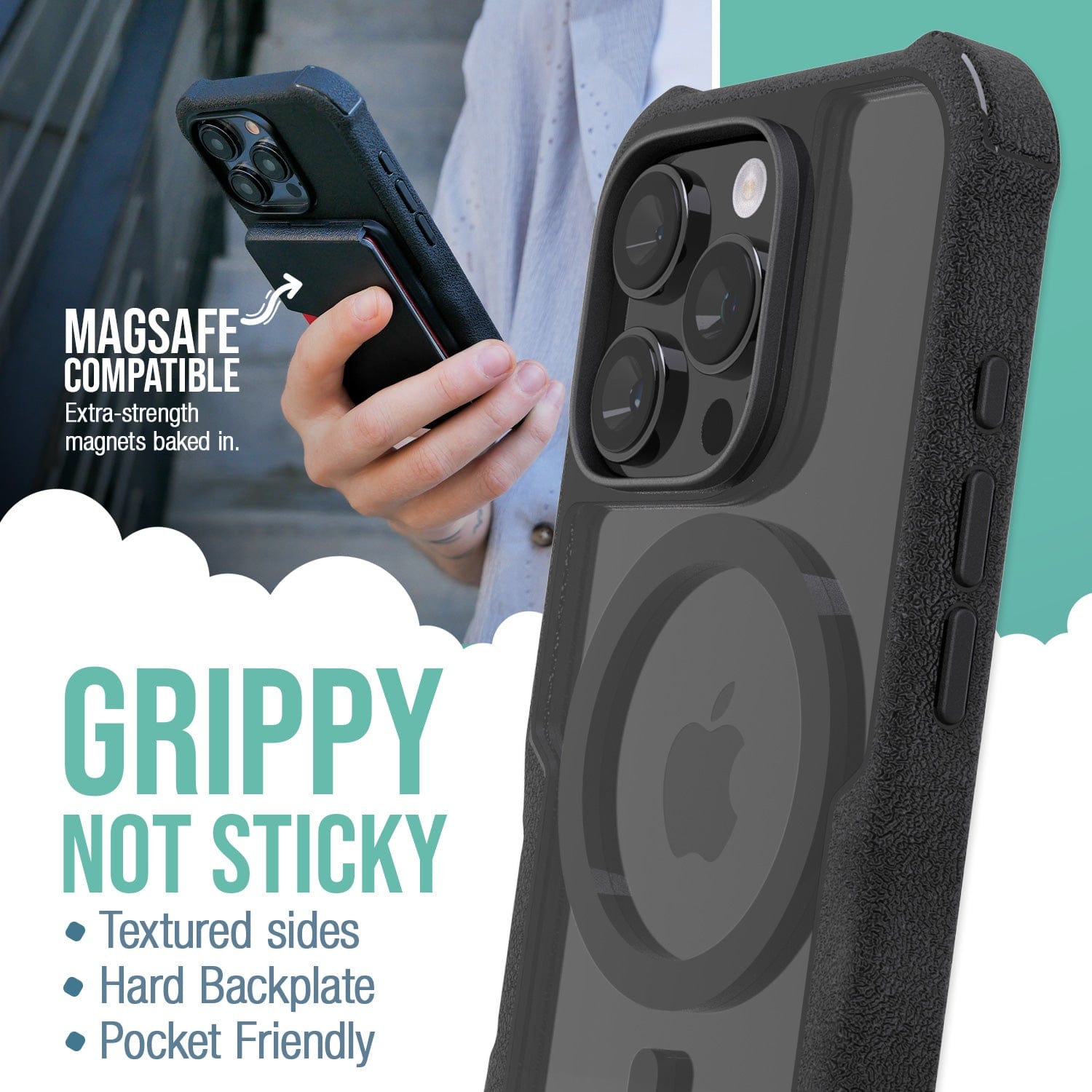 Gripzilla with MagSafe® - Armor Case for iPhone 16 Pro – Smartish