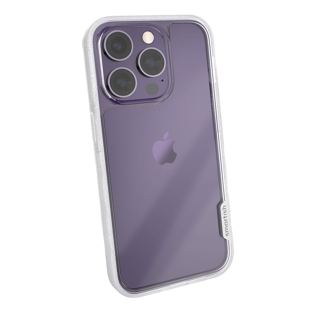 Smartish IPhone 14 Slim Case - Gripmunk Compatible With MagSafe [Lightweight Protective] Thin Grip Cover With Microfiber Lining - Black Tie Affair