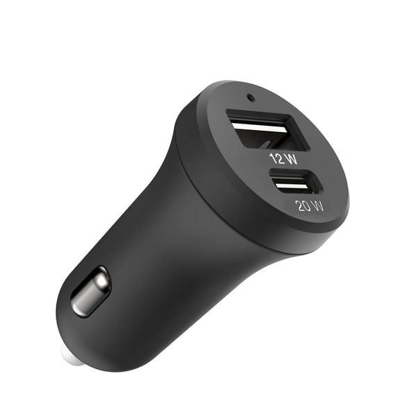 Charge Shack - 2-Port 32W USB & USB-C Car Charger