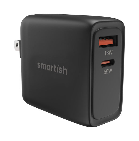 Charge Shack - 2-Port USB & USB-C 65W Wall Charger
