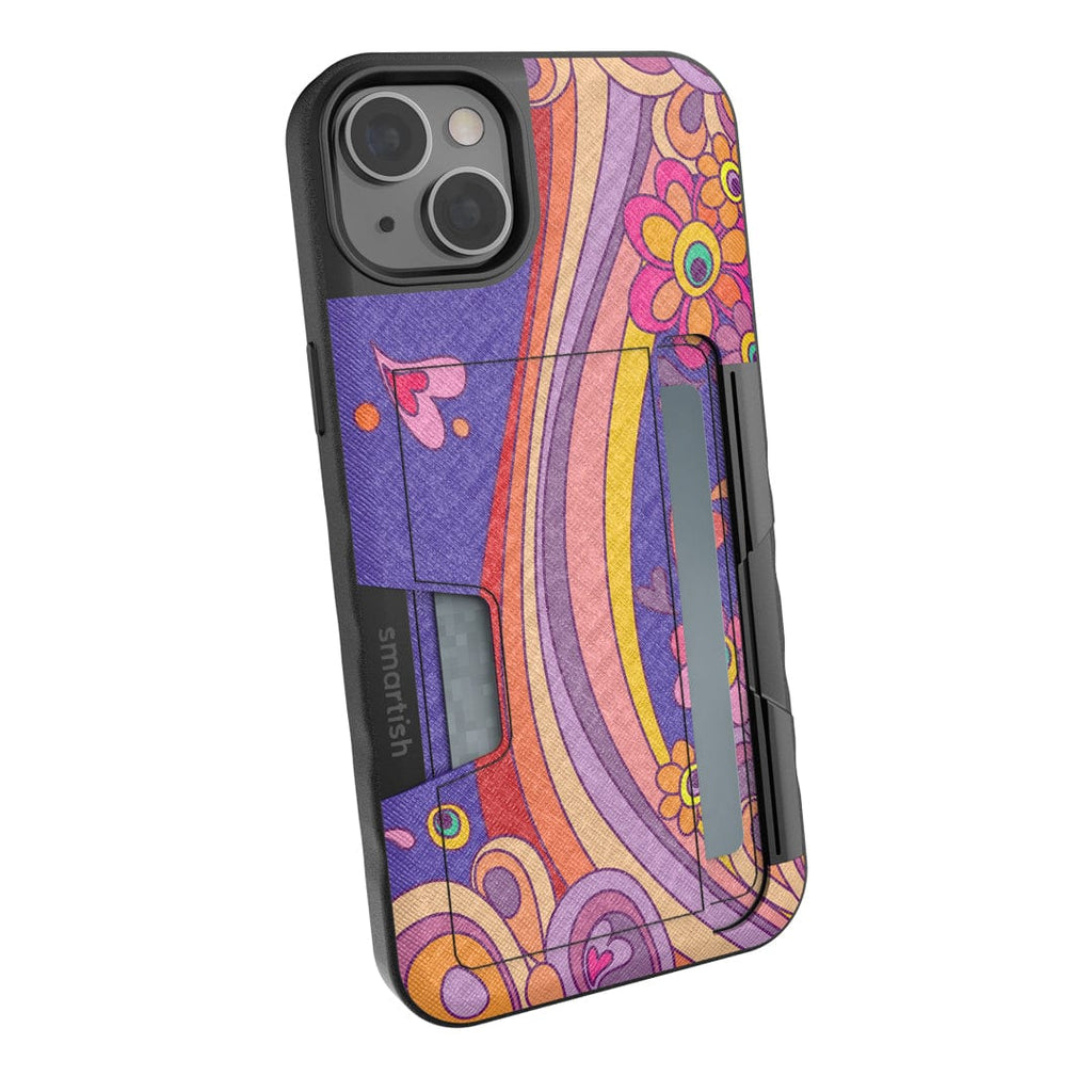 Smartish iPhone 14 Max Wallet Case - Wallet Slayer Vol. 2 [Slim + Protective] Credit Card Holder with Kickstand