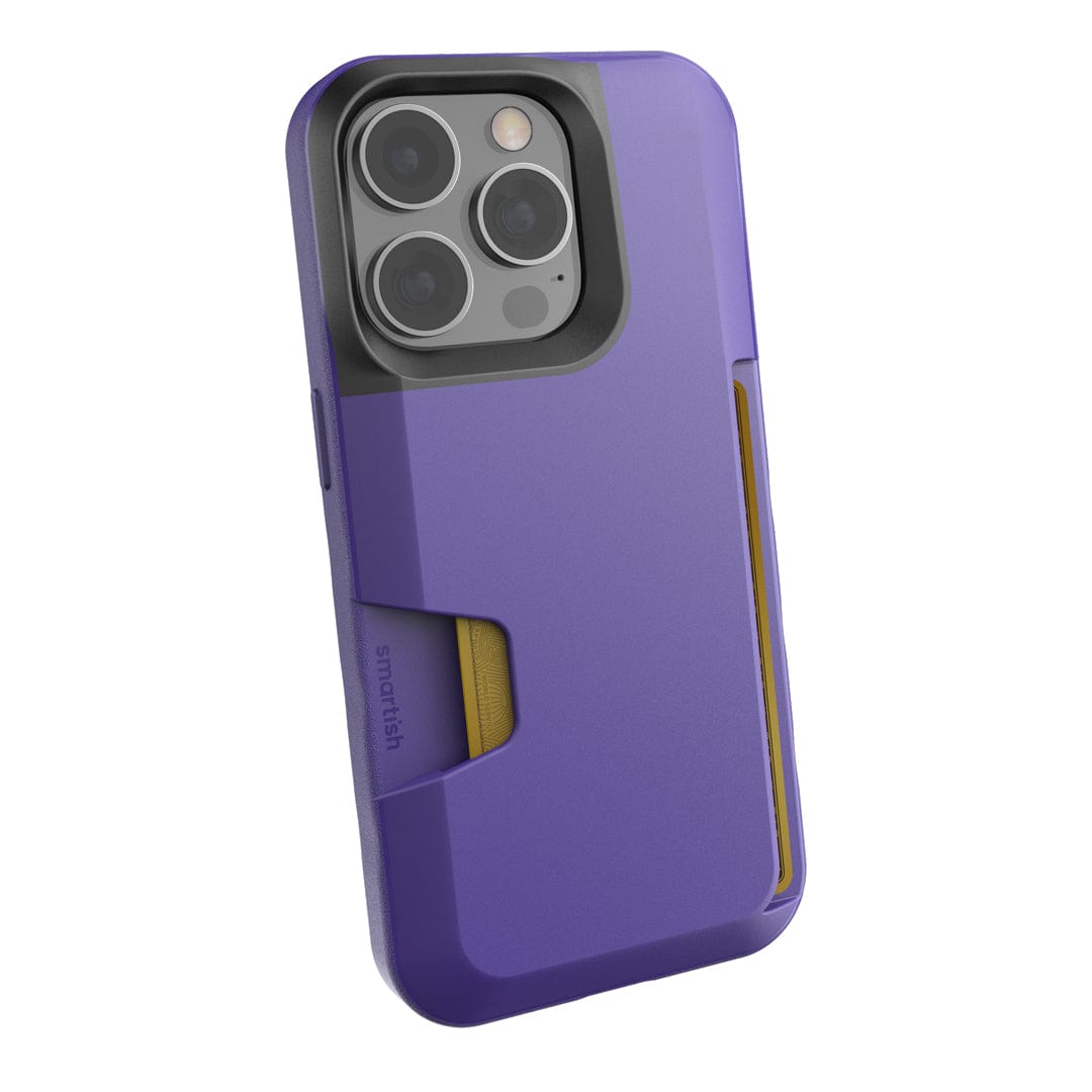 Smartish iPhone 14 Pro Wallet Case - Wallet Slayer Vol 1 - Card Holder Cover