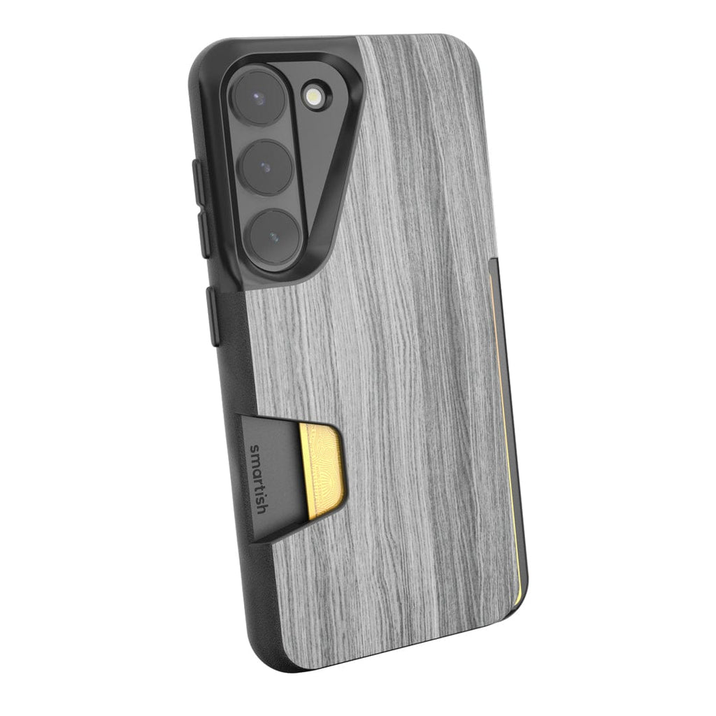 Smartish Galaxy S23 Wallet Case - Wallet Slayer Vol. 1 [Slim + Protective] Grip Credit Card Holder for Samsung