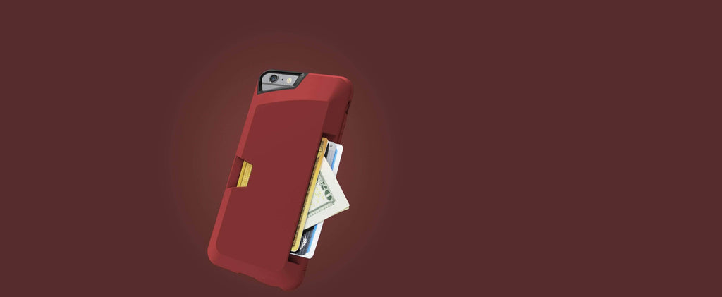 Griffin Reveal, Custodia Cover per iPhone 6/6s, Nero/Trasparente